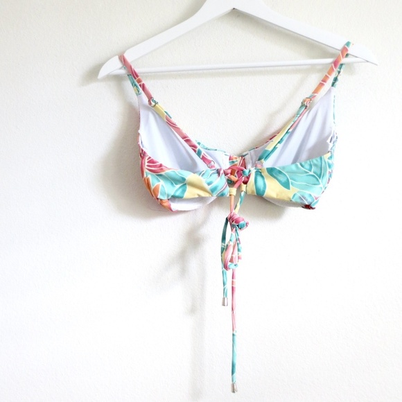 NEW! Kenny Flowers The Tortola Underwire Bikini Top Tropical SZ M - Picture 13 of 16